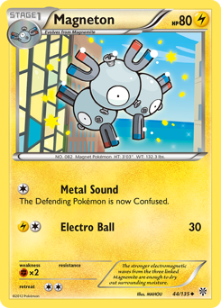 Magneton #44 Magneton - Plasma Storm - #44 - Pokemon TCG card