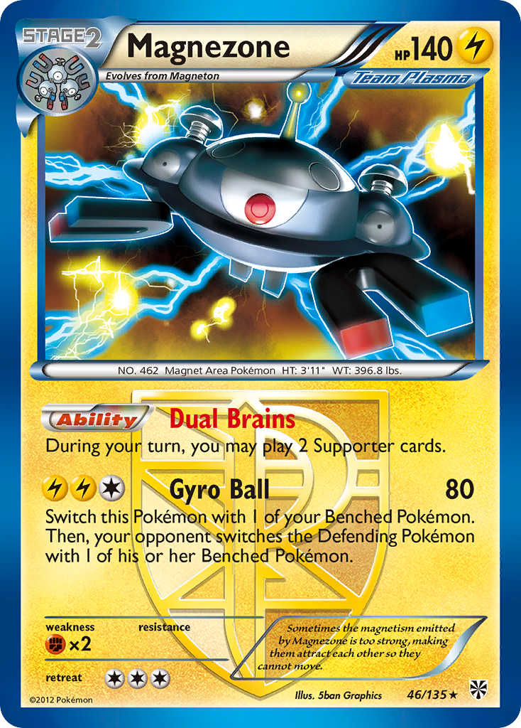 Magnezone - Plasma Storm - #46 - Pokemon TCG card
