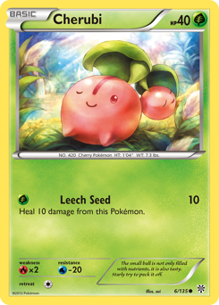 Cherubi - Plasma Storm - #6 - Pokemon TCG card