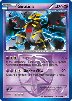 Giratina - Plasma Storm - #62 - Pokemon TCG card