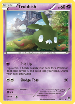 Trubbish - Plasma Storm - #63 - Pokemon TCG card