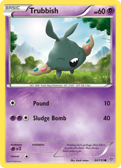 Trubbish - Plasma Storm - #64 - Pokemon TCG card