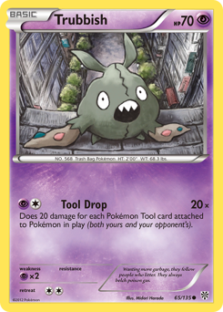 Trubbish - Plasma Storm - #65 - Pokemon TCG card