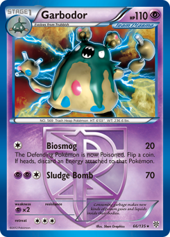 Garbodor #66 Garbodor - Plasma Storm - #66 - Pokemon TCG card