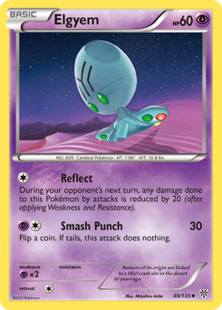 Elgyem - Plasma Storm - #69 - Pokemon TCG card