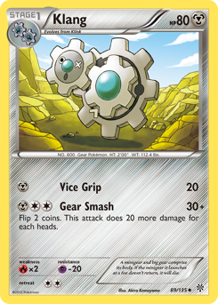 Klang - Plasma Storm - #89 - Pokemon TCG card