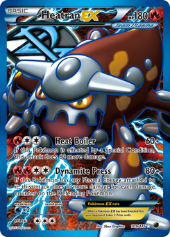 Heatran-EX #109 Heatran-EX - Plasma Freeze - #109 - Pokemon TCG card