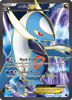 Latios-EX #113 Latios-EX - Plasma Freeze - #113 - Pokemon TCG card