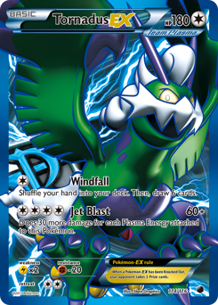 Tornadus-EX #114 Tornadus-EX - Plasma Freeze - #114 - Pokemon TCG card