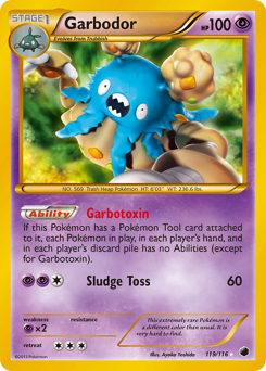 Garbodor #119 Garbodor - Plasma Freeze - #119 - Pokemon TCG card