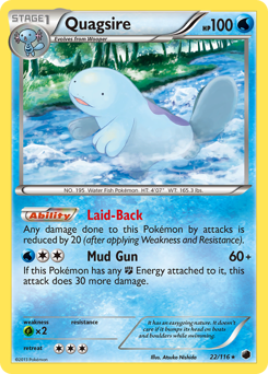 Quagsire - Plasma Freeze - #22 - Pokemon TCG card