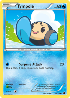Tympole - Plasma Freeze - #24 - Pokemon TCG card