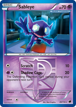 Sableye #49 Sableye - Plasma Freeze - #49 - Pokemon TCG card