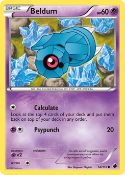 Beldum - Plasma Freeze - #50 - Pokemon TCG card