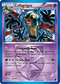 Cofagrigus - Plasma Freeze - #57 - Pokemon TCG card