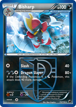 Bisharp #73 Bisharp - Plasma Freeze - #73 - Pokemon TCG card