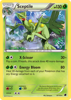 Sceptile - Plasma Freeze - #8 - Pokemon TCG card