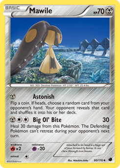 Mawile #80 Mawile - Plasma Freeze - #80 - Pokemon TCG card