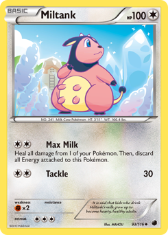 Miltank - Plasma Freeze - #93 - Pokemon TCG card