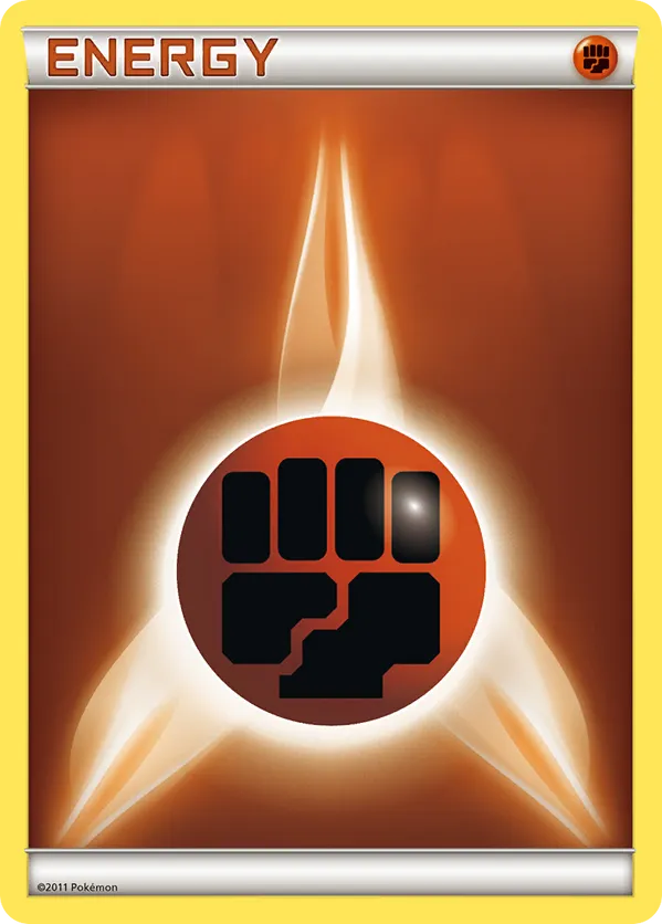 Fighting Energy - Black & White: Energy (2011) - #fighting - Pokemon TCG card