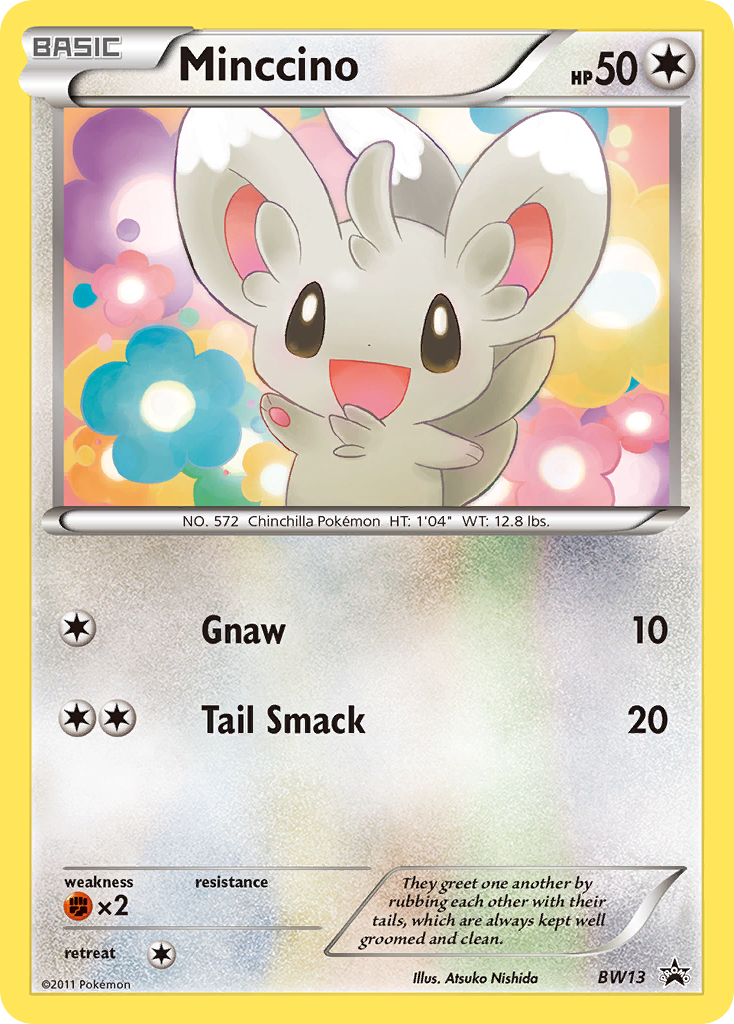Minccino - BW Black Star Promos - #BW13 - Pokemon TCG card