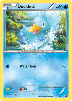 Ducklett - BW Black Star Promos - #BW17 - Pokemon TCG card