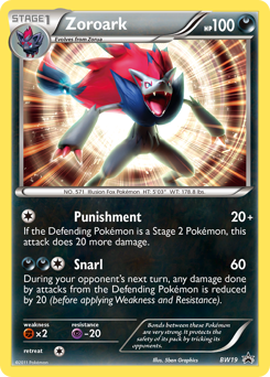 Zoroark - BW Black Star Promos - #BW19 - Pokemon TCG card