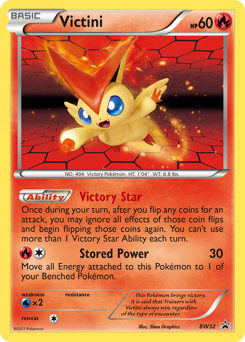Victini #BW32 Victini - BW Black Star Promos - #BW32 - Pokemon TCG card