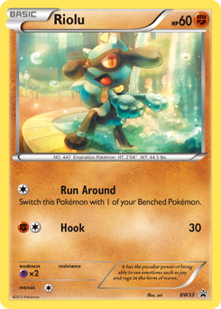 Riolu #BW33 Riolu - BW Black Star Promos - #BW33 - Pokemon TCG card