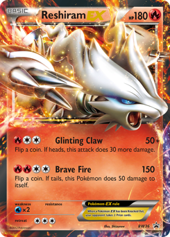 Reshiram-EX #BW36 Reshiram-EX - BW Black Star Promos - #BW36 - Pokemon TCG card