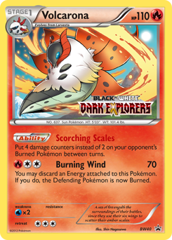 Volcarona #BW40 Volcarona - BW Black Star Promos - #BW40 - Pokemon TCG card