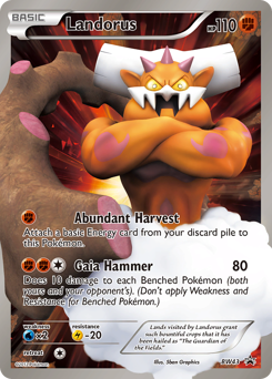 Landorus #BW43 Landorus - BW Black Star Promos - #BW43 - Pokemon TCG card