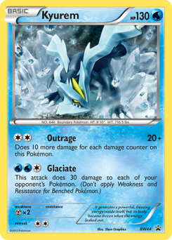 Kyurem #BW44 Kyurem - BW Black Star Promos - #BW44 - Pokemon TCG card