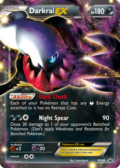 Darkrai-EX - BW Black Star Promos - #BW46 - Pokemon TCG card