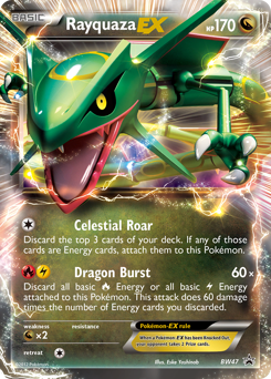 Rayquaza-EX #BW47 Rayquaza-EX - BW Black Star Promos - #BW47 - Pokemon TCG card