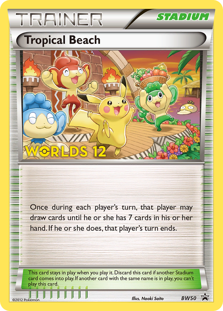 Tropical Beach - BW Black Star Promos - #BW50 - Pokemon TCG card