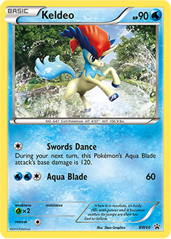 Keldeo #BW60 Keldeo - BW Black Star Promos - #BW60 - Pokemon TCG card