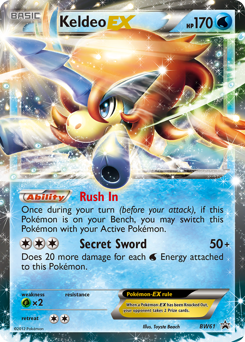 Keldeo-EX #BW61 Keldeo-EX - BW Black Star Promos - #BW61 - Pokemon TCG card