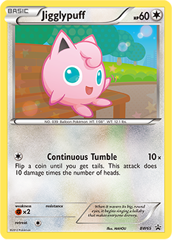 Jigglypuff - BW Black Star Promos - #BW65 - Pokemon TCG card