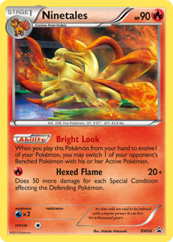 Ninetales - BW Black Star Promos - #BW66 - Pokemon TCG card