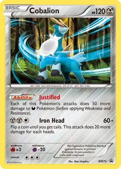 Cobalion #BW72 Cobalion - BW Black Star Promos - #BW72 - Pokemon TCG card