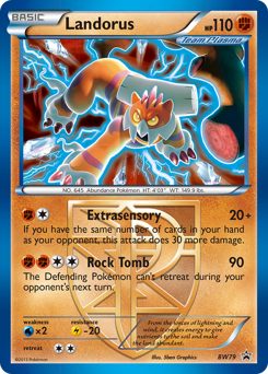 Landorus #BW79 Landorus - BW Black Star Promos - #BW79 - Pokemon TCG card