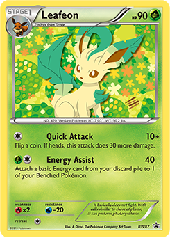 Leafeon #BW87 Leafeon - BW Black Star Promos - #BW87 - Pokemon TCG card