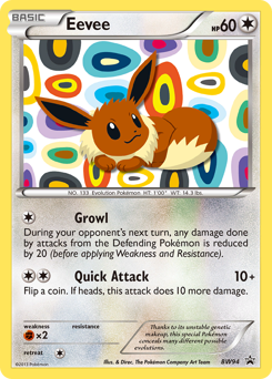 Eevee #BW94 Eevee - BW Black Star Promos - #BW94 - Pokemon TCG card