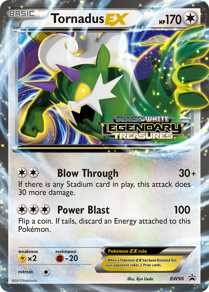 Tornadus-EX - BW Black Star Promos - #BW96 - Pokemon TCG card