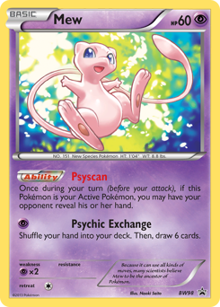 Mew #BW98 Mew - BW Black Star Promos - #BW98 - Pokemon TCG card
