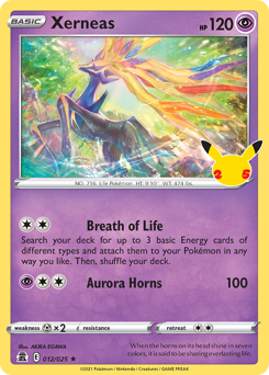 Xerneas - Celebrations - #12 - Pokemon TCG card