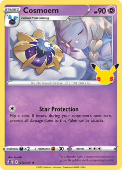Cosmoem - Celebrations - #14 - Pokemon TCG card