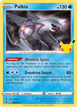 Palkia - Celebrations - #4 - Pokemon TCG card