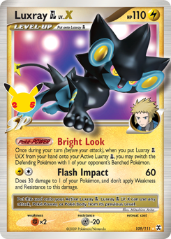 Luxray GL LV.X #109 Luxray GL LV.X - Celebrations: Classic Collection - #109 - Pokemon TCG card